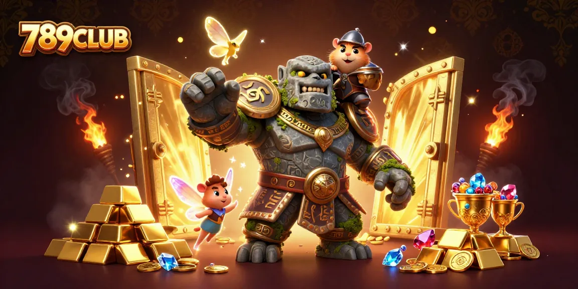 Experience thrilling gameplay at 789CLUB with vibrant characters and magical elements bursting with excitement.