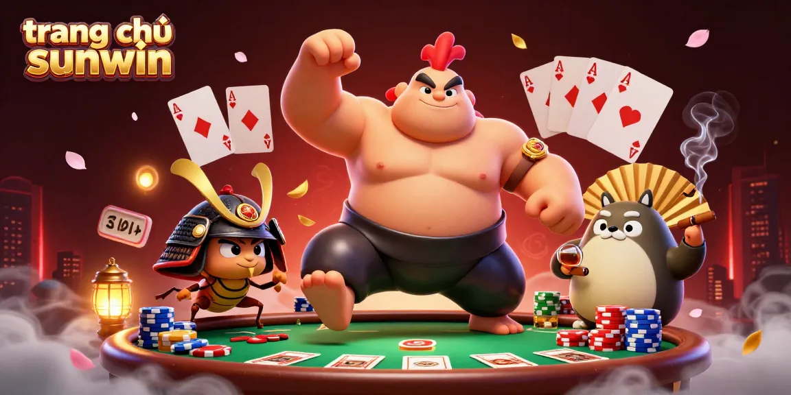 Engage with the dynamic action at trang chủ sunwin, featuring powerful characters in an exciting casino setting.